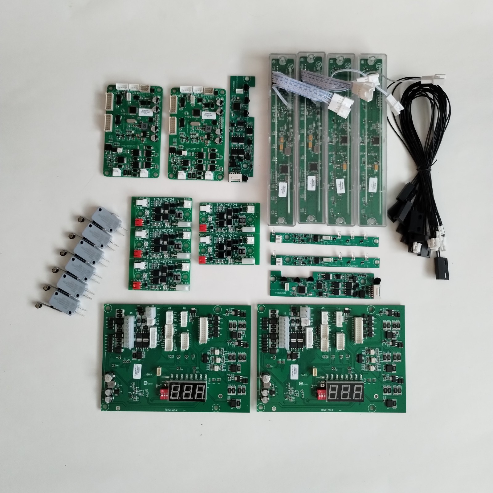 TCN Vending Machine Electronics Lot Main Boards TCN210312 TCN240724 Sensors Ect