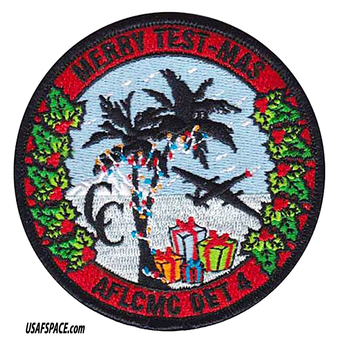 USAF AFLCMC DET 4 -MERRY TEST-MAS-U-2 FLIGHT TEST-DOD-WRIGHT-PATTERSON AFB-PATCH
