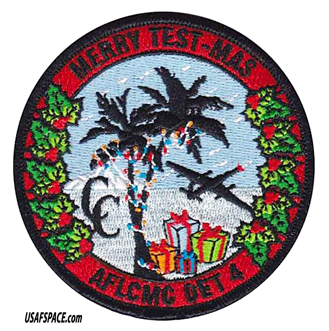 USAF AFLCMC DET 4 -MERRY TEST-MAS-U-2 FLIGHT TEST-DOD-WRIGHT-PATTERSON AFB-PATCH