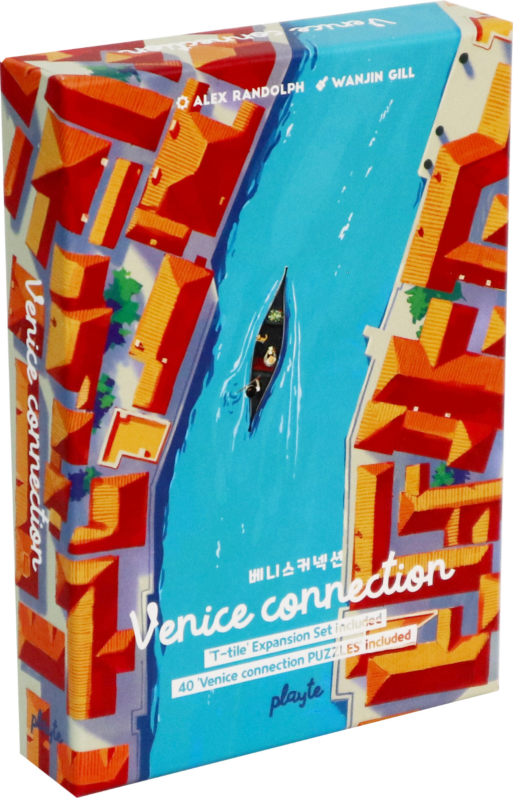 🛶 Venice Connection – Alex Randolph Classic Abstract Strategy – Playte 2 Player