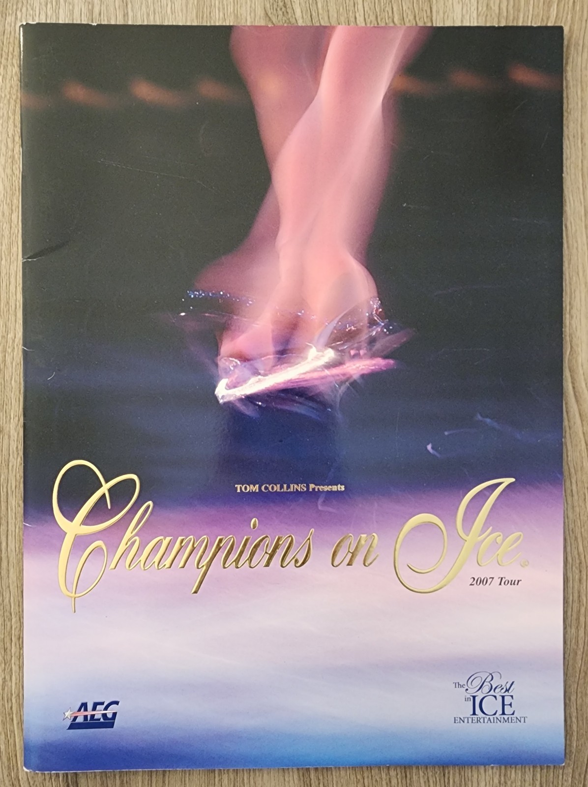 Vintage 2007 Champions On Ice Tour Program Ice Figure Skating Johnny Weir