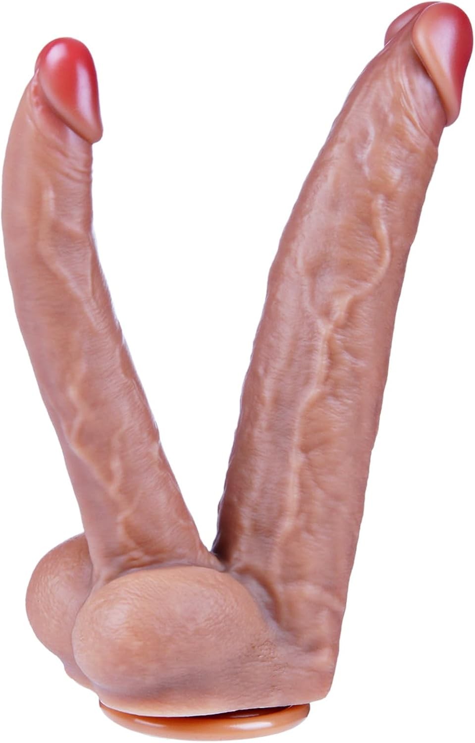 10.2 Inch Huge Double End Dildo, Vaginal Anal Large Double Head Thick Realistic