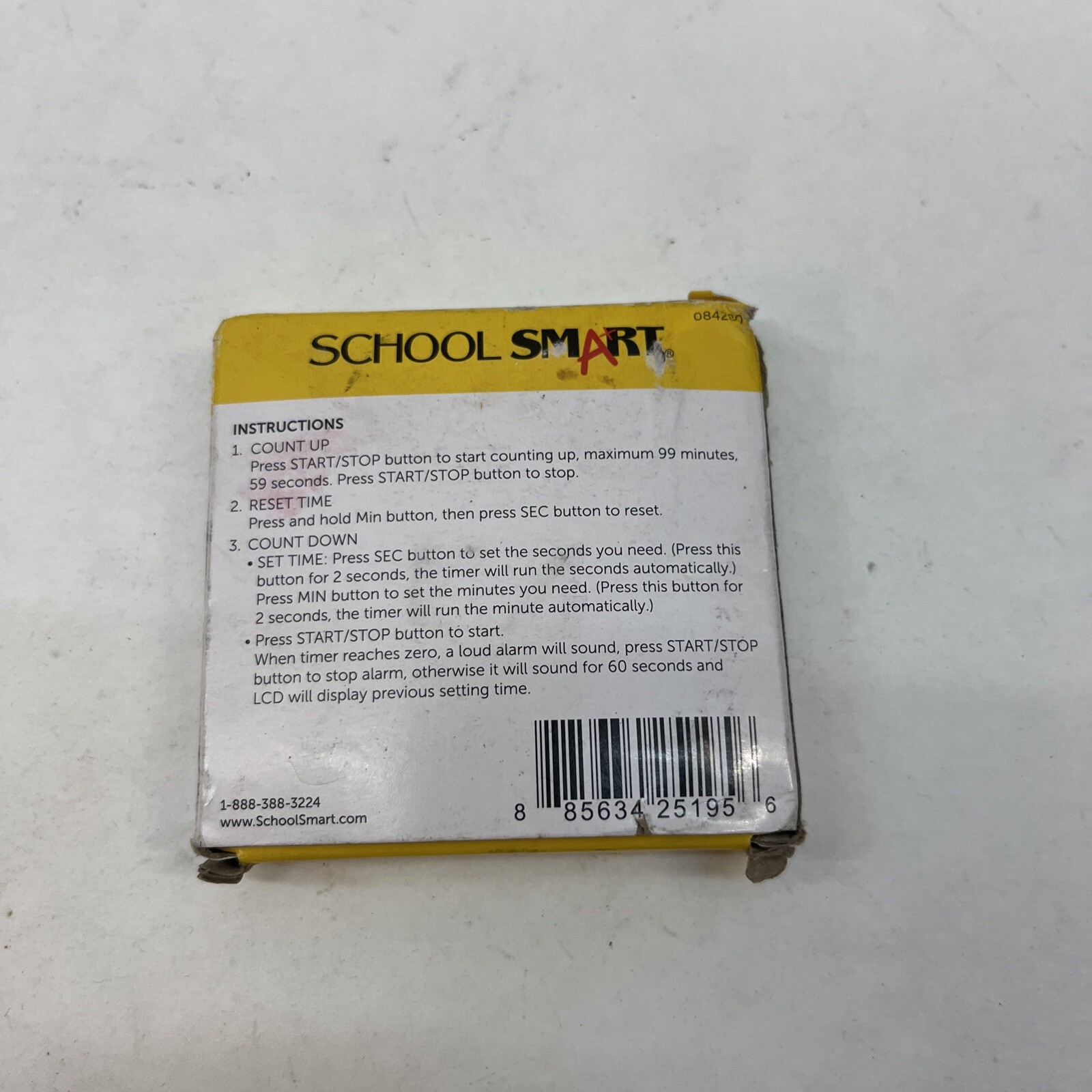 School Smart Big Display Digital Timer, Battery Operated