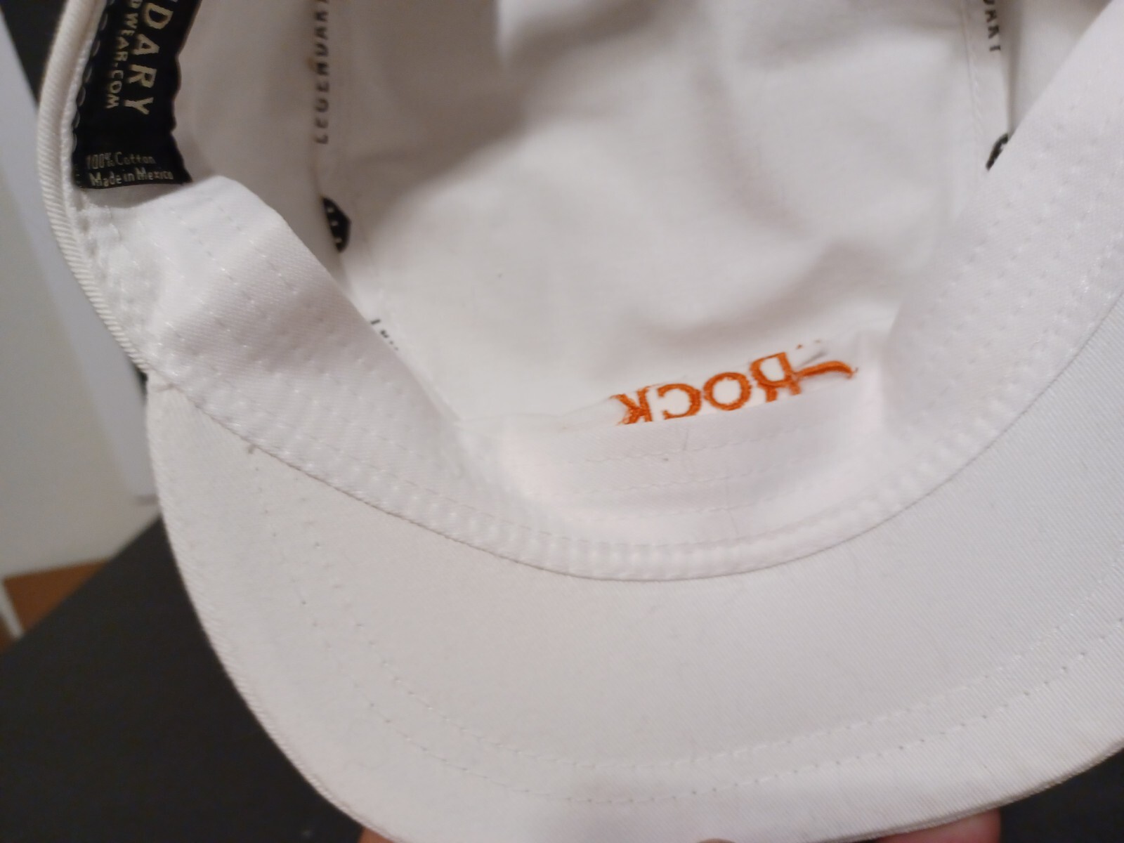 Wild Rock Golf Club Hat Strapback Adjustable White Baseball Cap