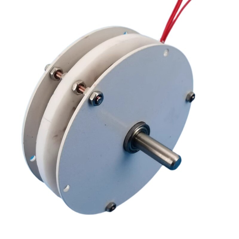 50W Disk-type Ironless Coreless Three-phase Permanent Magnet Brushless Generator