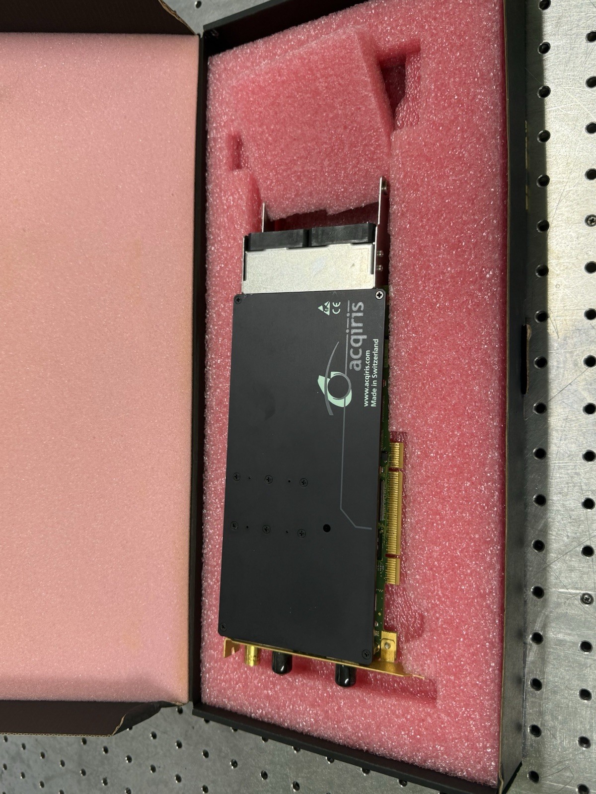 Acqiris DP240 PCI Digitizer Card 1-2 GS/s 1GHz 2CH – Untested, Fan Working