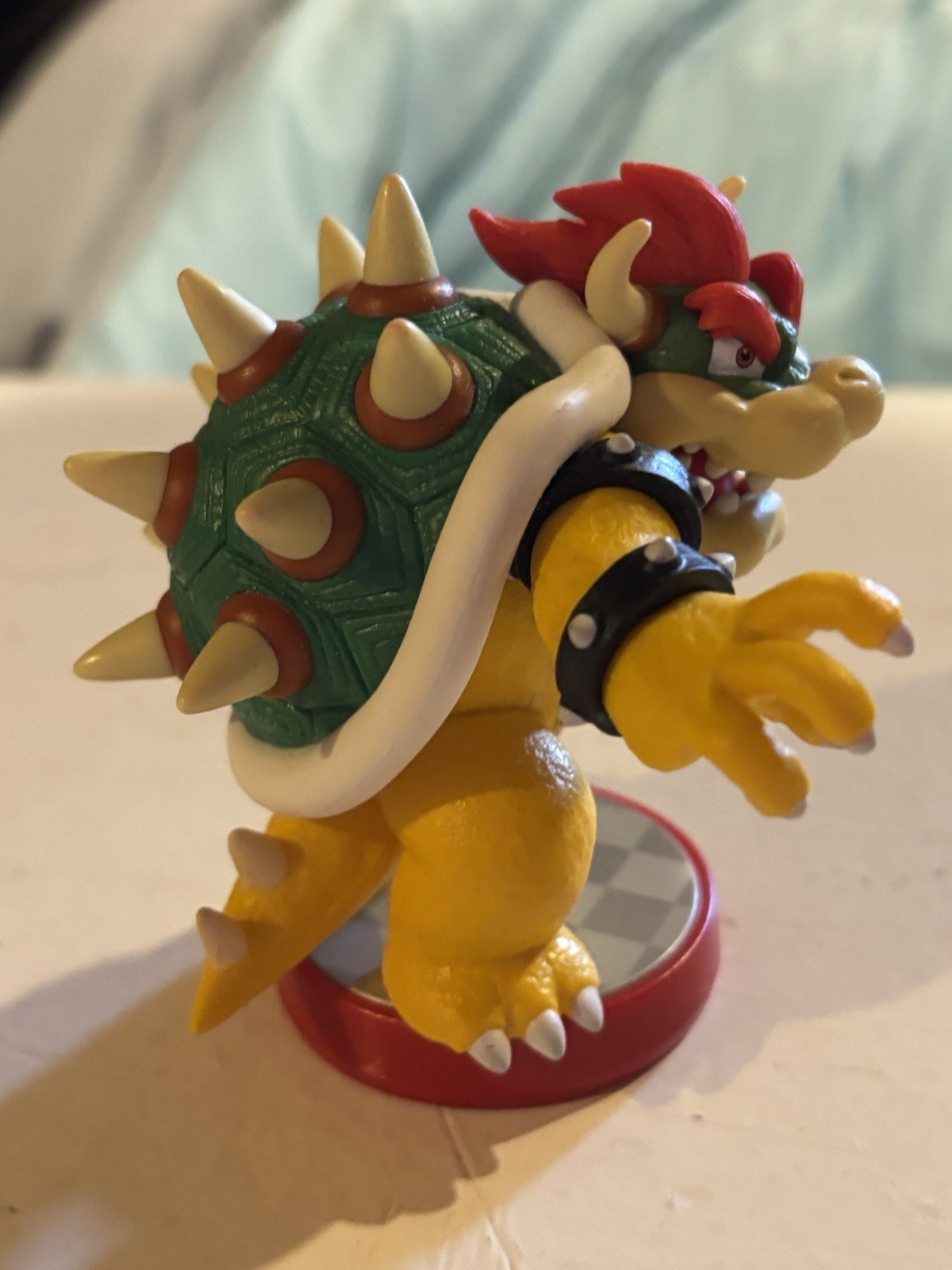 Super Mario Bowser Amiibo- Used, Formatted