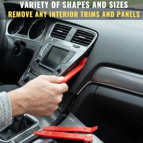 Auto Trim Removal Tool Set (No Scratch Plastic Pry Tool Kit) - Auto Trim Tool