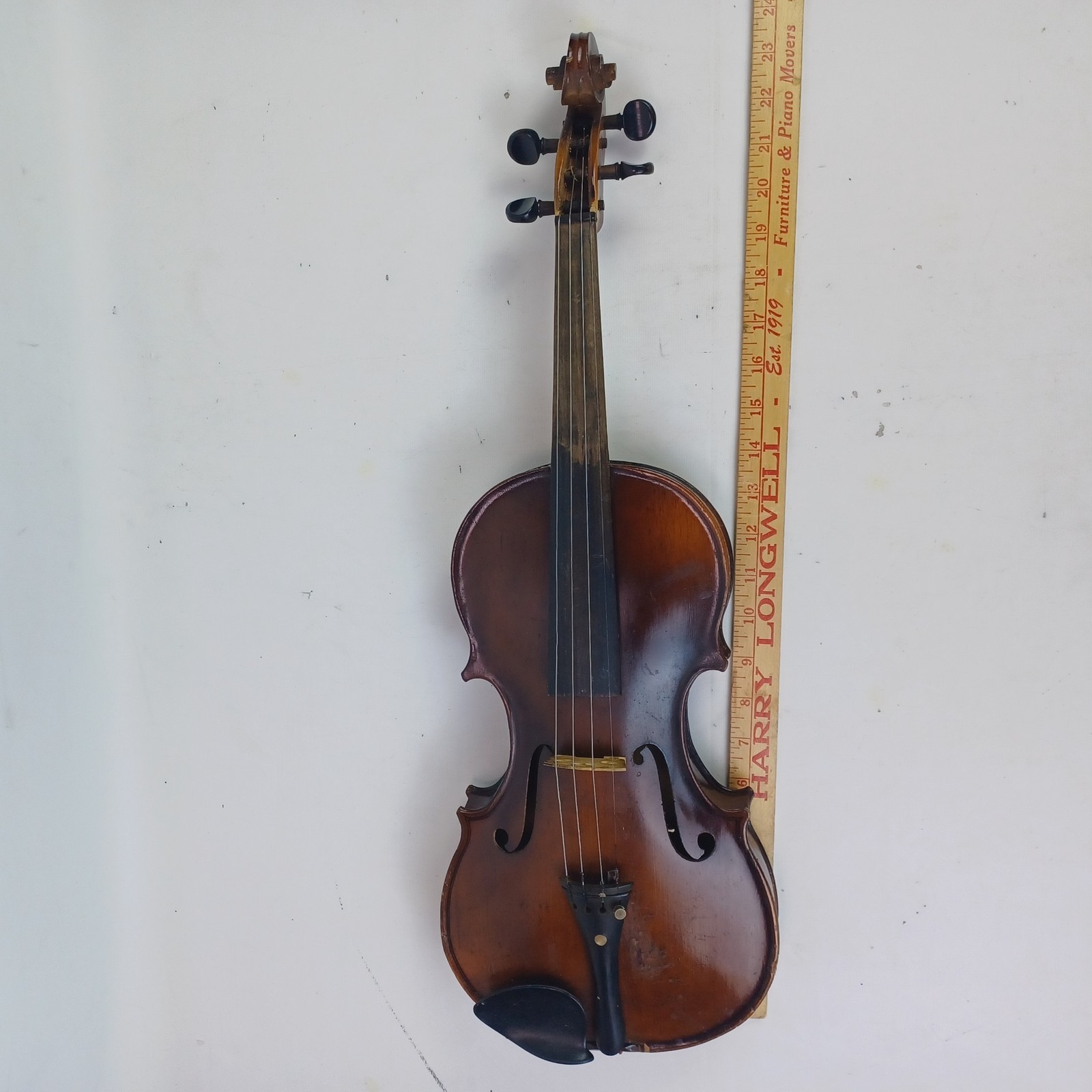 Antwerp the 1st July 1807 Violin 4/4 1-Piece Back +Scherl&Roth Case Vintage 19th