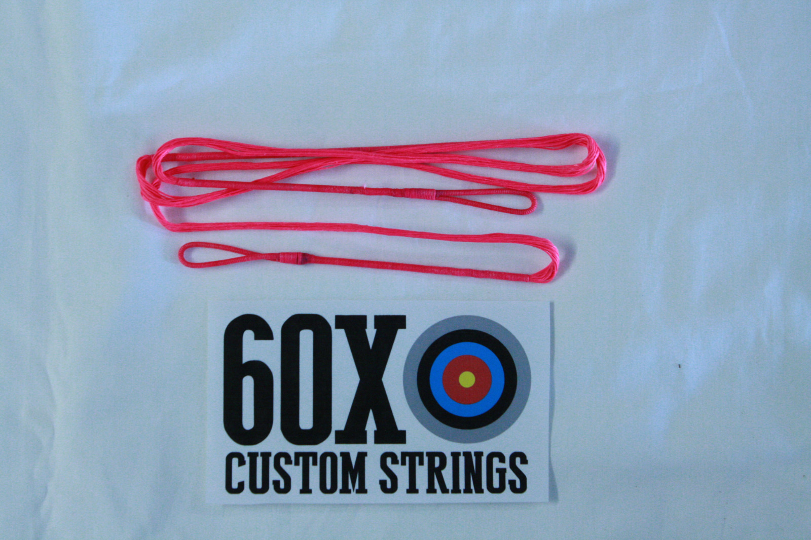 60X Custom Strings 58 1/2" D97 Pink Recurve Bowstrings Bow String