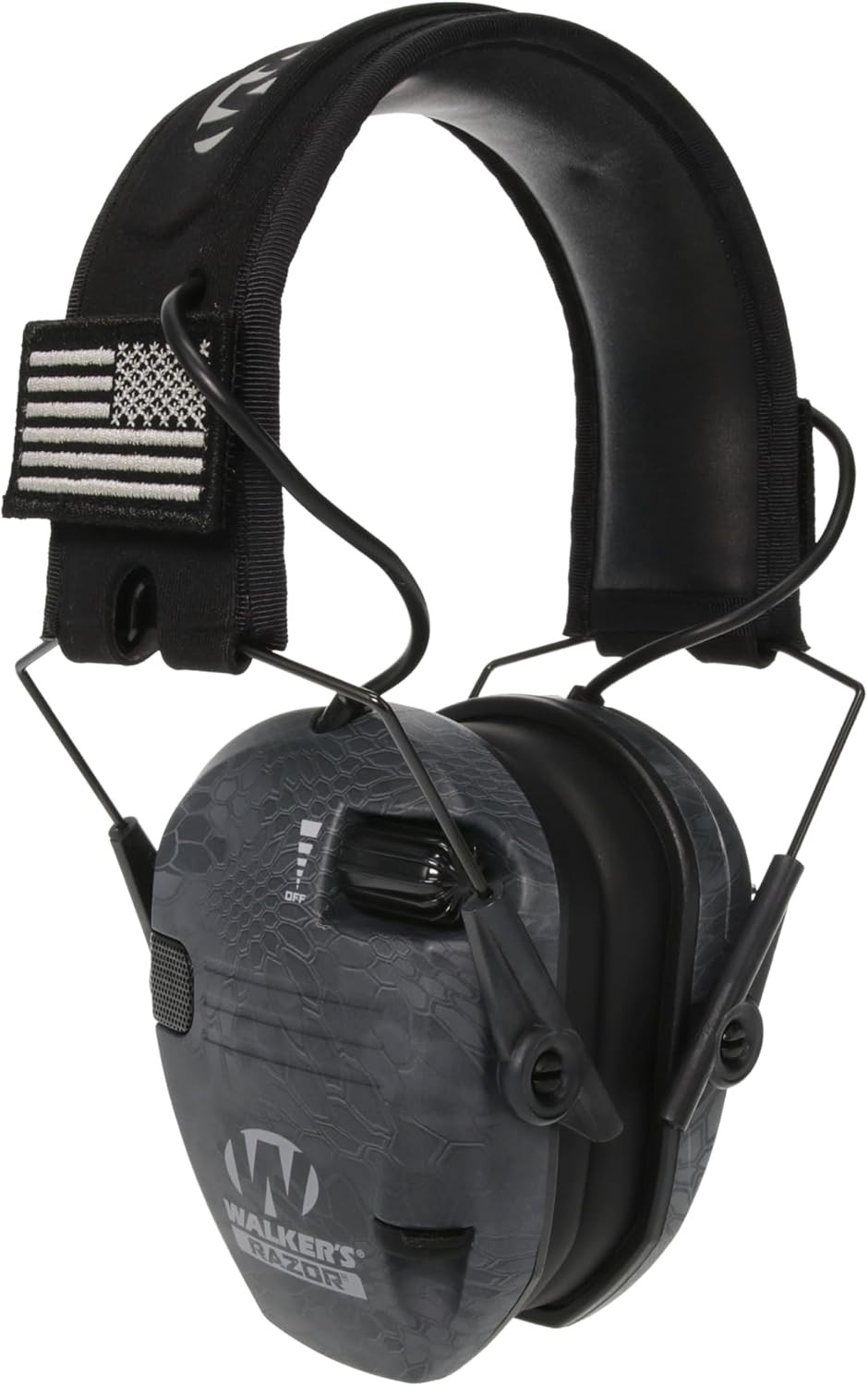 Walker'S Razor Patriot Electronic Muff - Kryptek