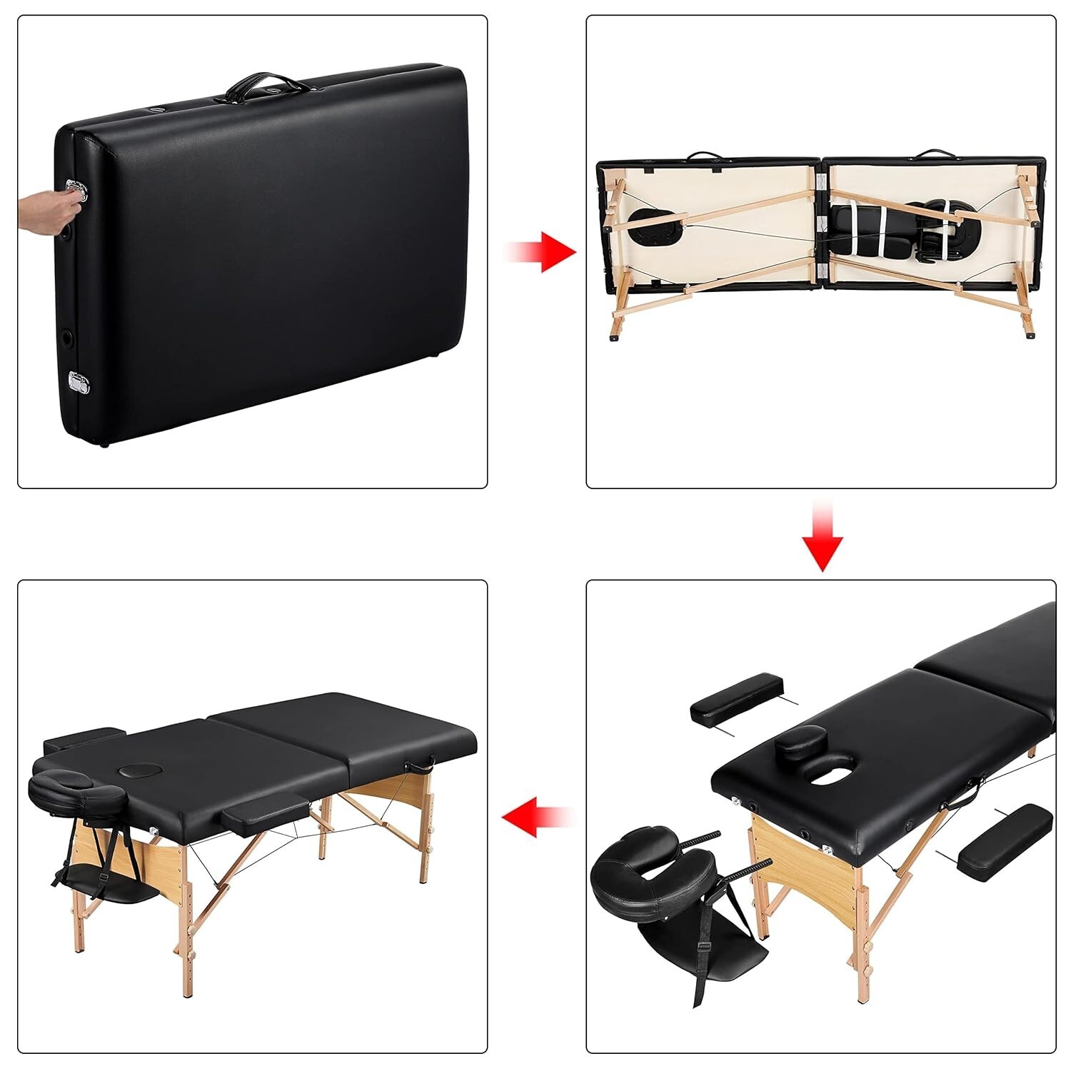 Massage Bed Portable Lash Bed Spa Bed Massage Bed Foldable