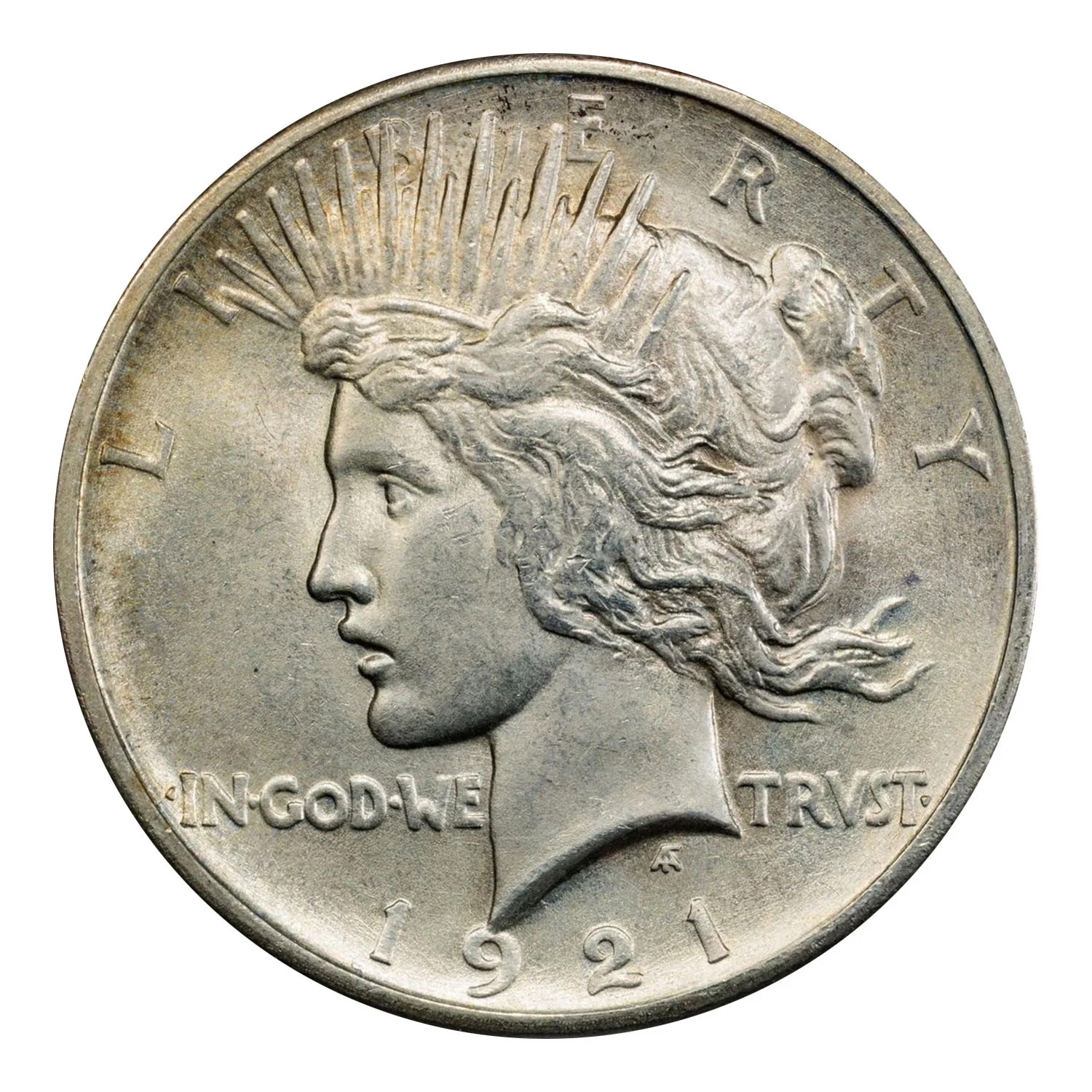 1921 Peace Silver Dollar PCGS MS-64