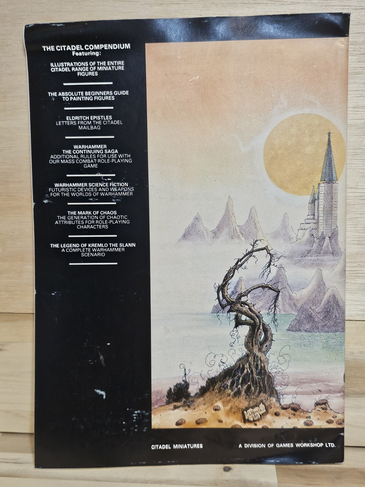 Games Workshop The First Citadel Compendium An Irregular Journal Miniatures