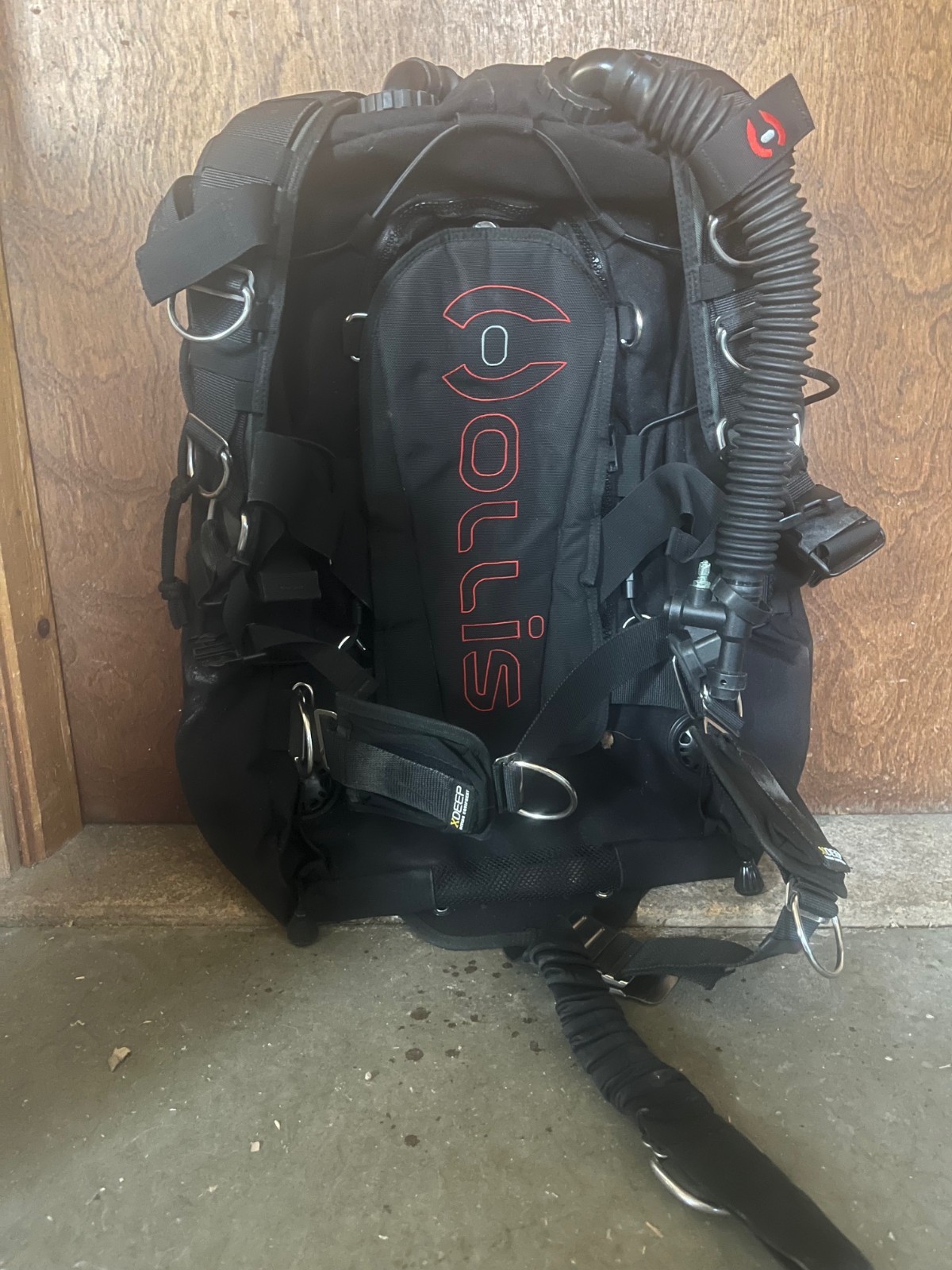 Scuba BCD Hollis back mount or sidemount or Tech