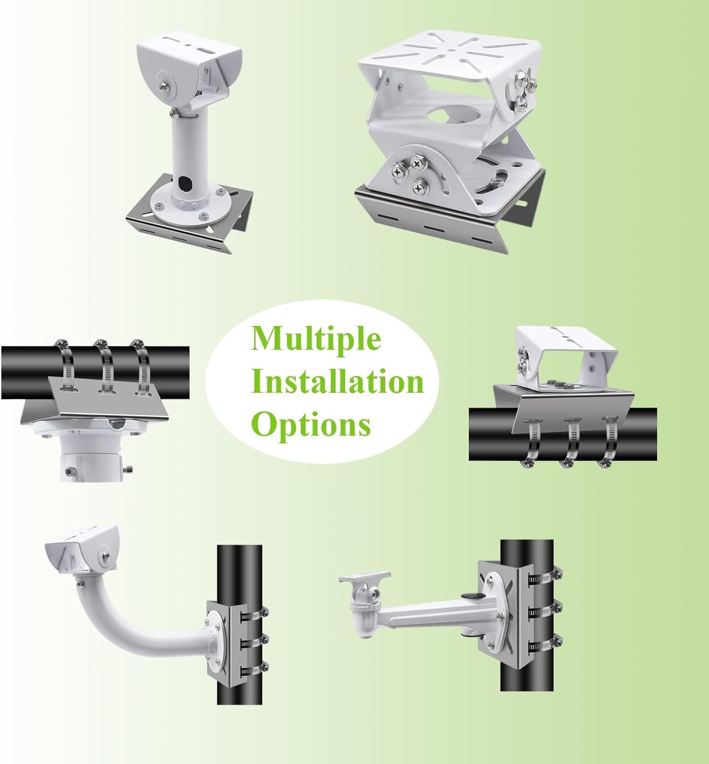 Stainless Steel Universal Wall Mounting Bracket for CCTV Cameras & AP Devices