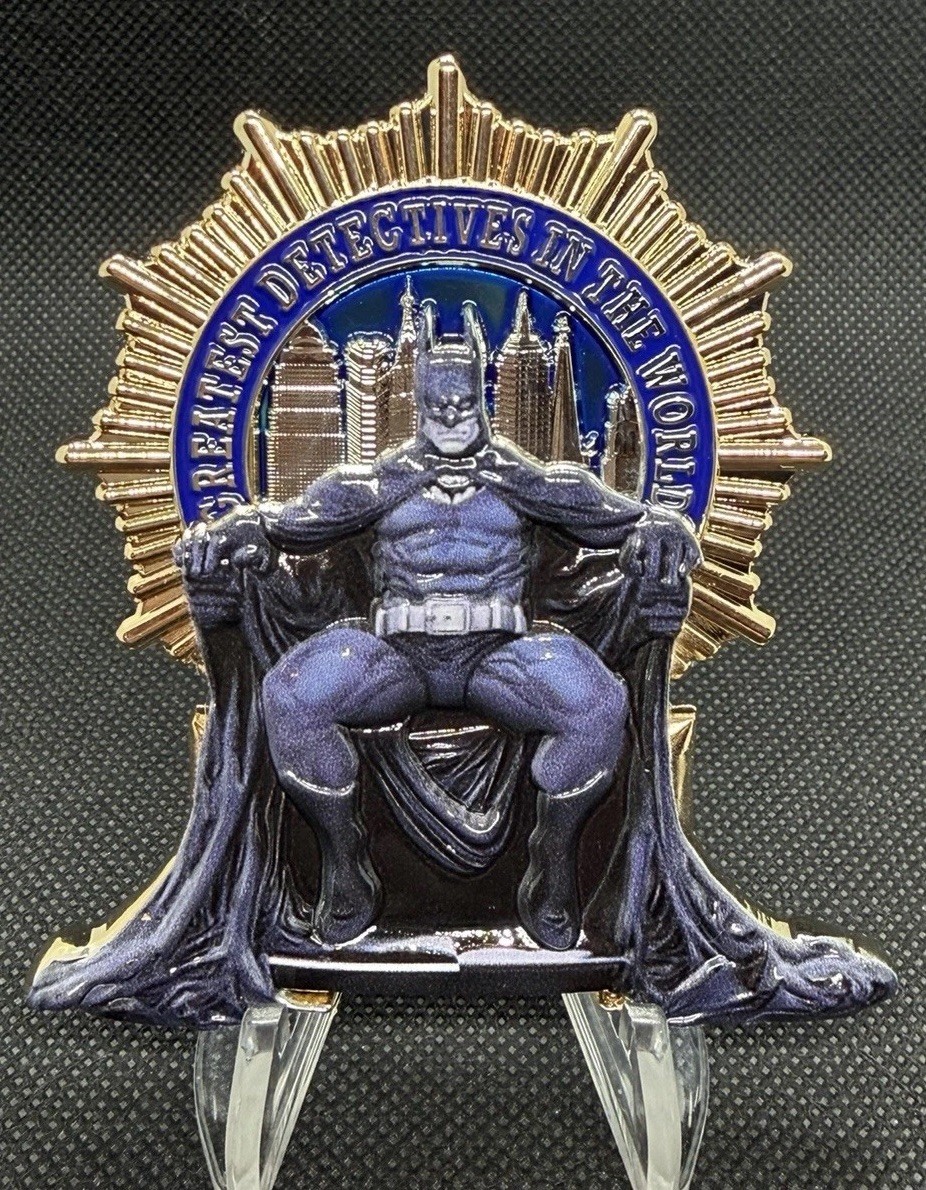 NYPD World’s Greatest Detective Batman Challenge Coin