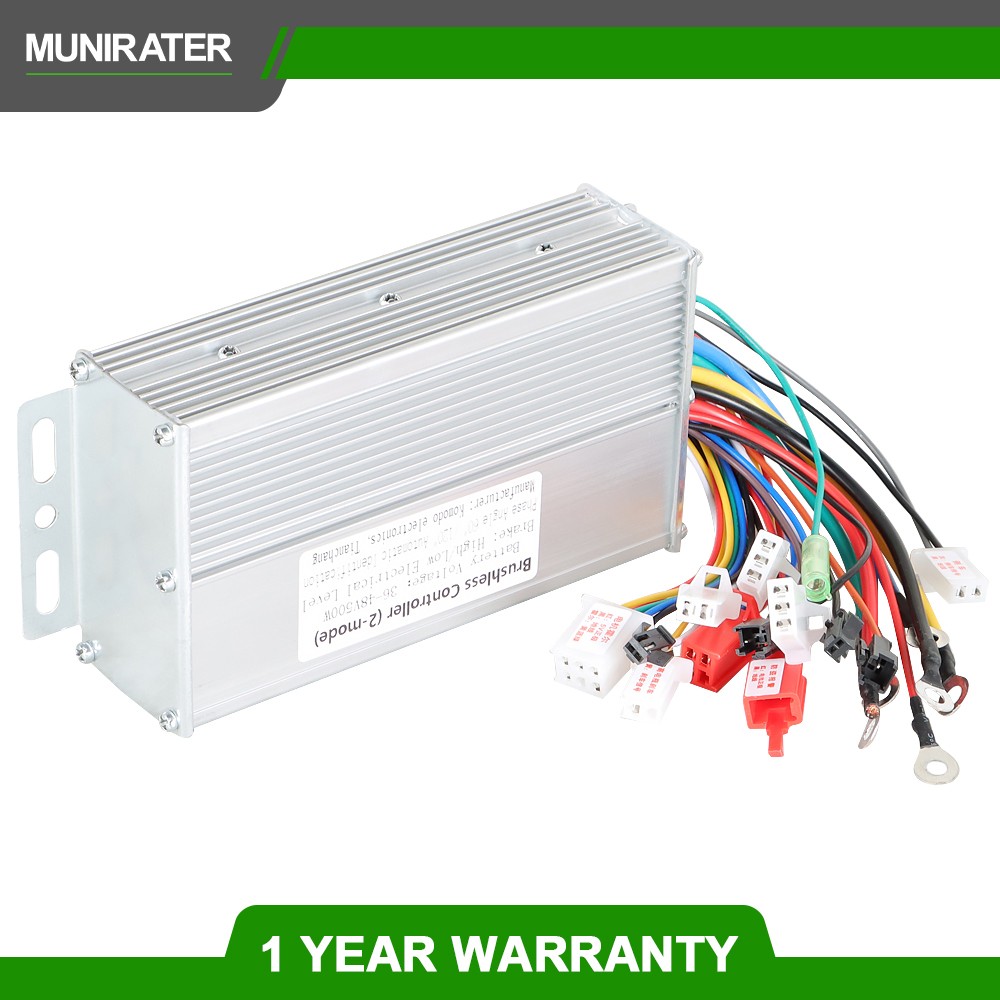 36/48V 500W For Electric Bicycle Scooter Brushless DC Motor Speed Controller
