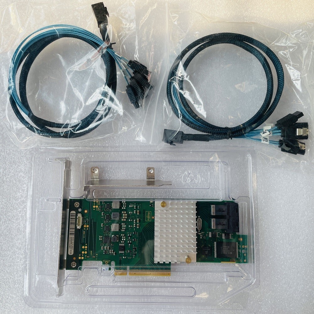 Fujitsu D3307-A12 D3307-A12 CP400i 12GB RAID HBA Card ＝ LSI 9300-8I +8643 cable