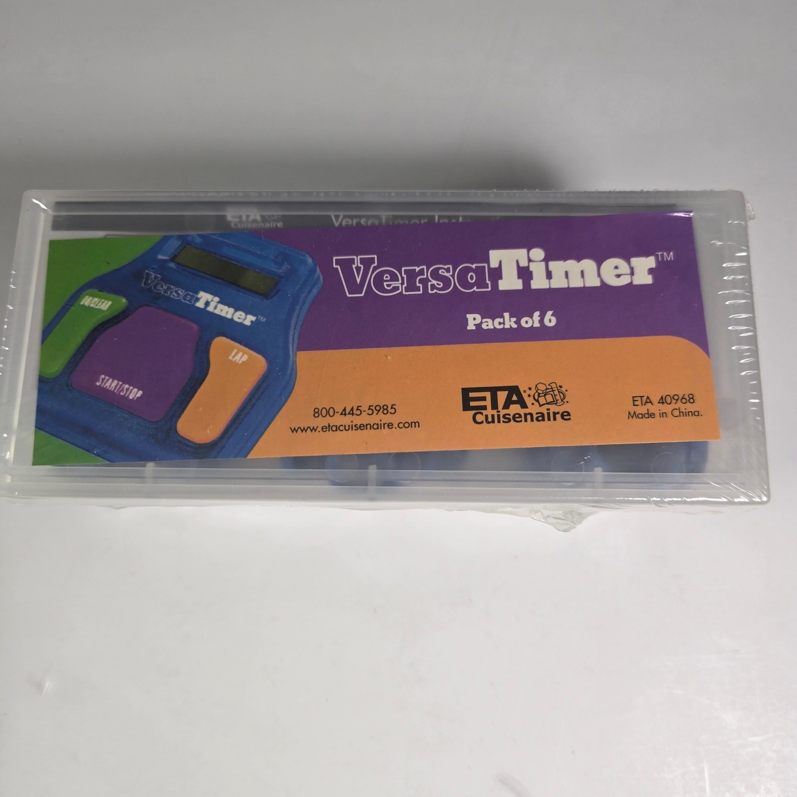 ETA Cuisenaire VersaTimer Pack of 6 Digital Timers Classroom Math Learning