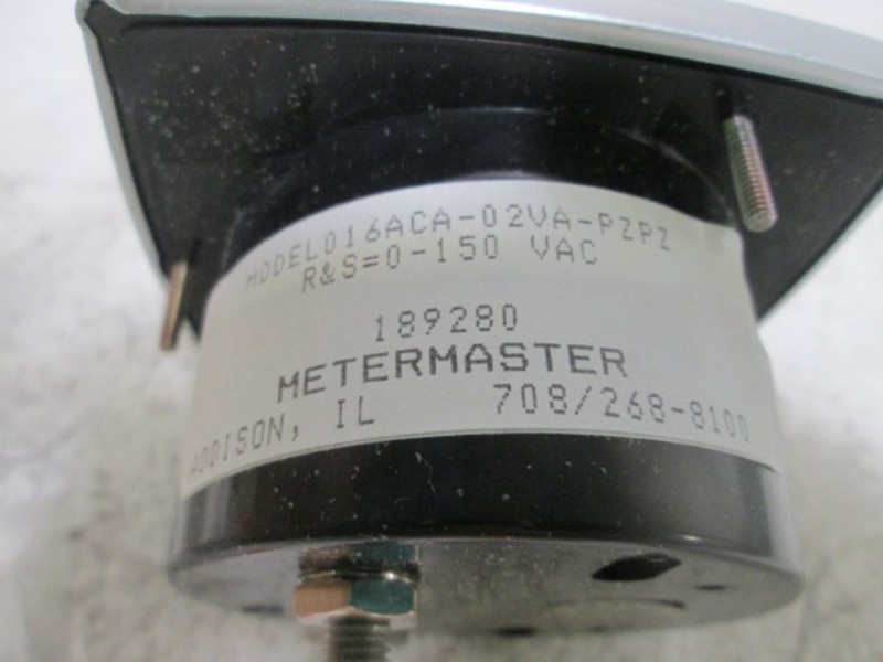 CROMPTON 016ACA-02VA-PZPZ PANEL METER 0-150 AC V NSMP
