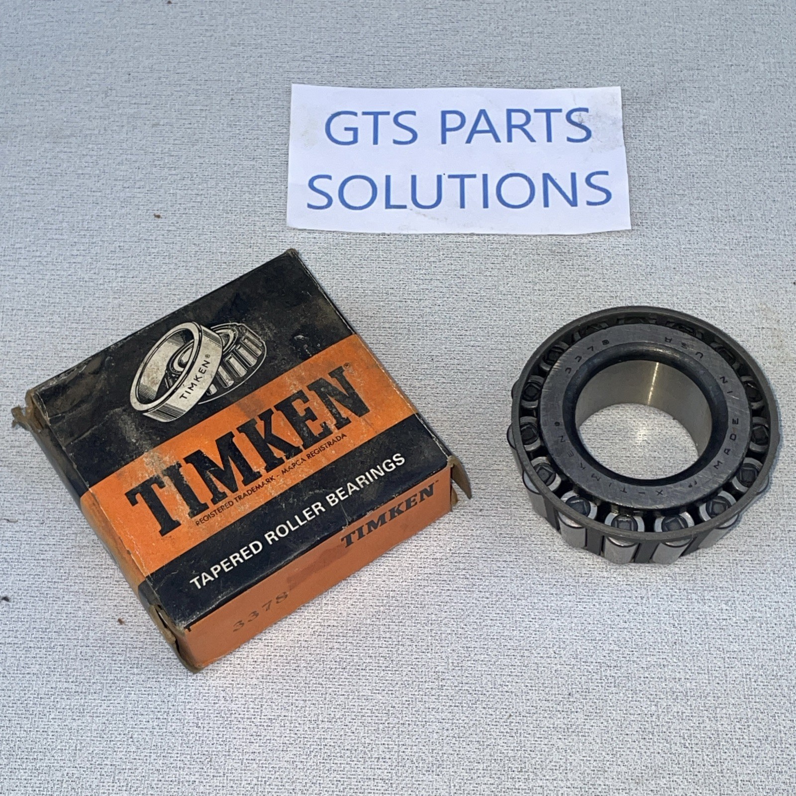Timken 3378 Tapered Roller Bearing Cone 1.4365" 1.1965" 1.95" 1.69" MADE IN USA!