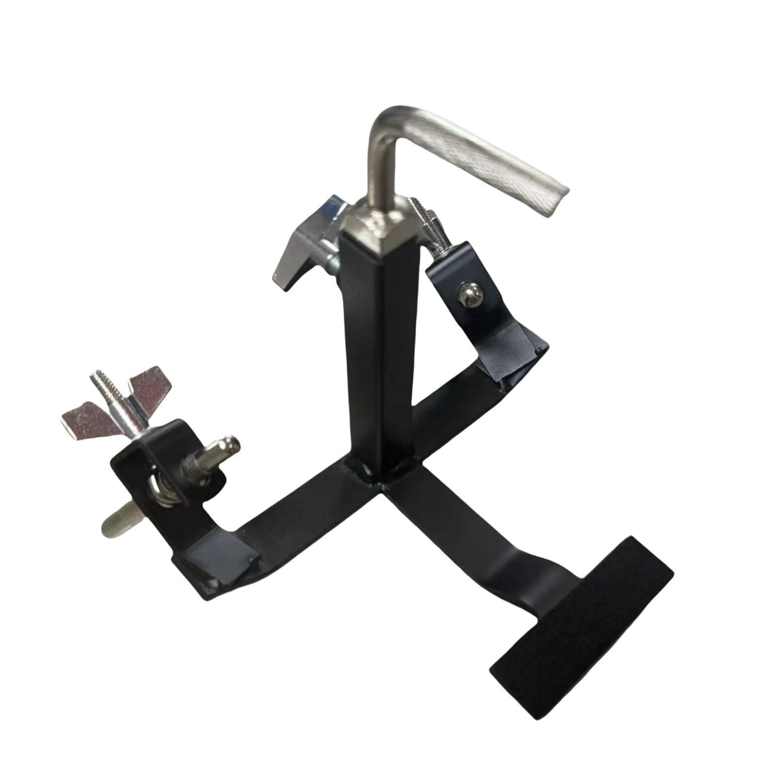 Cowbell Foot Pedal Mounting Bracket Adjustable Accessories Cowbell Instrument