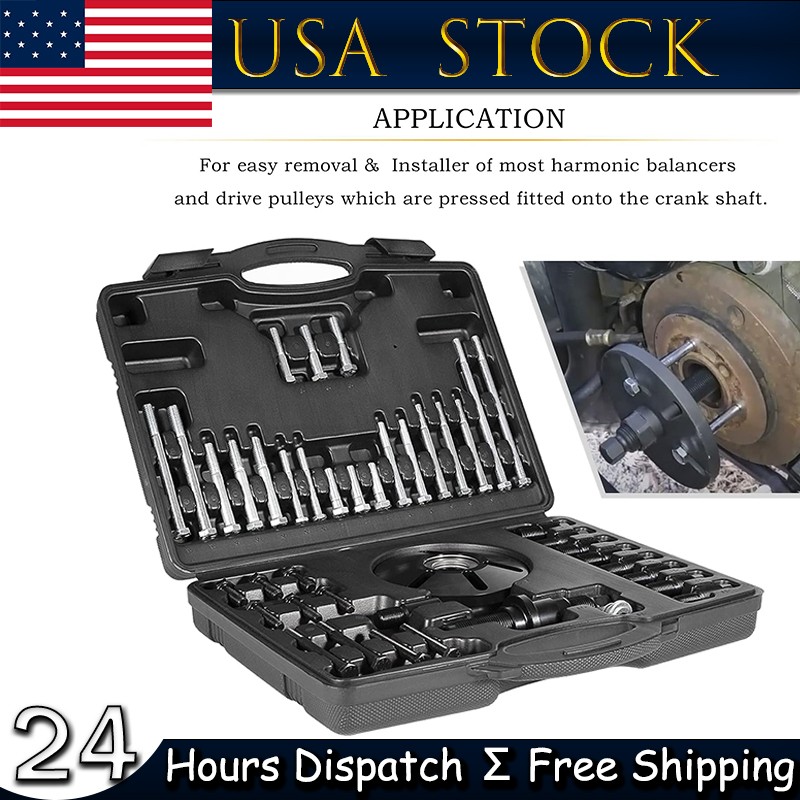 4531 Harmonic Balancer Puller +Installer Kit for Harmonic Balancer, Drive Pulley