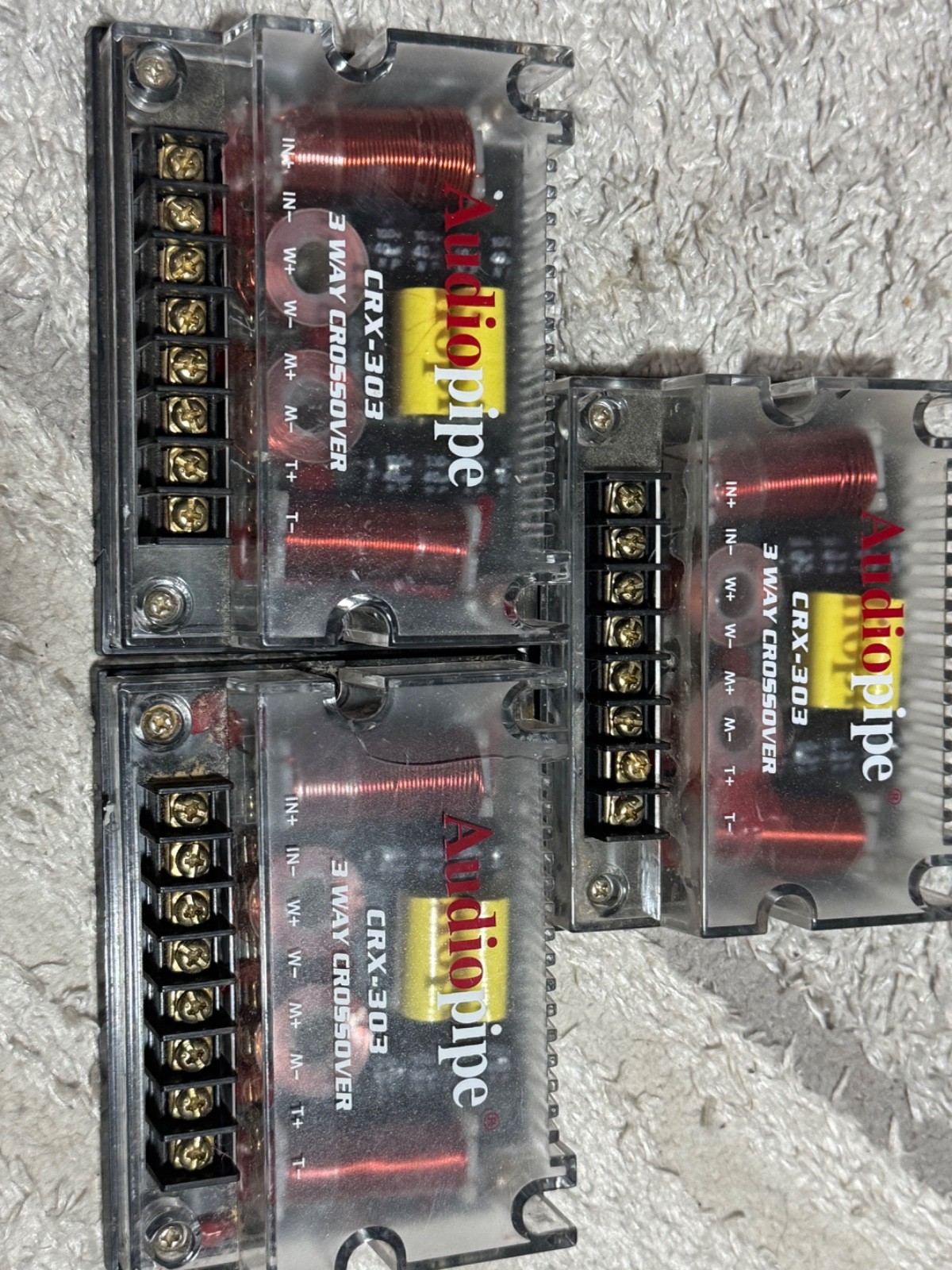 1 Audiopipe Crx-303 300W 3 Way Passive Crossover
