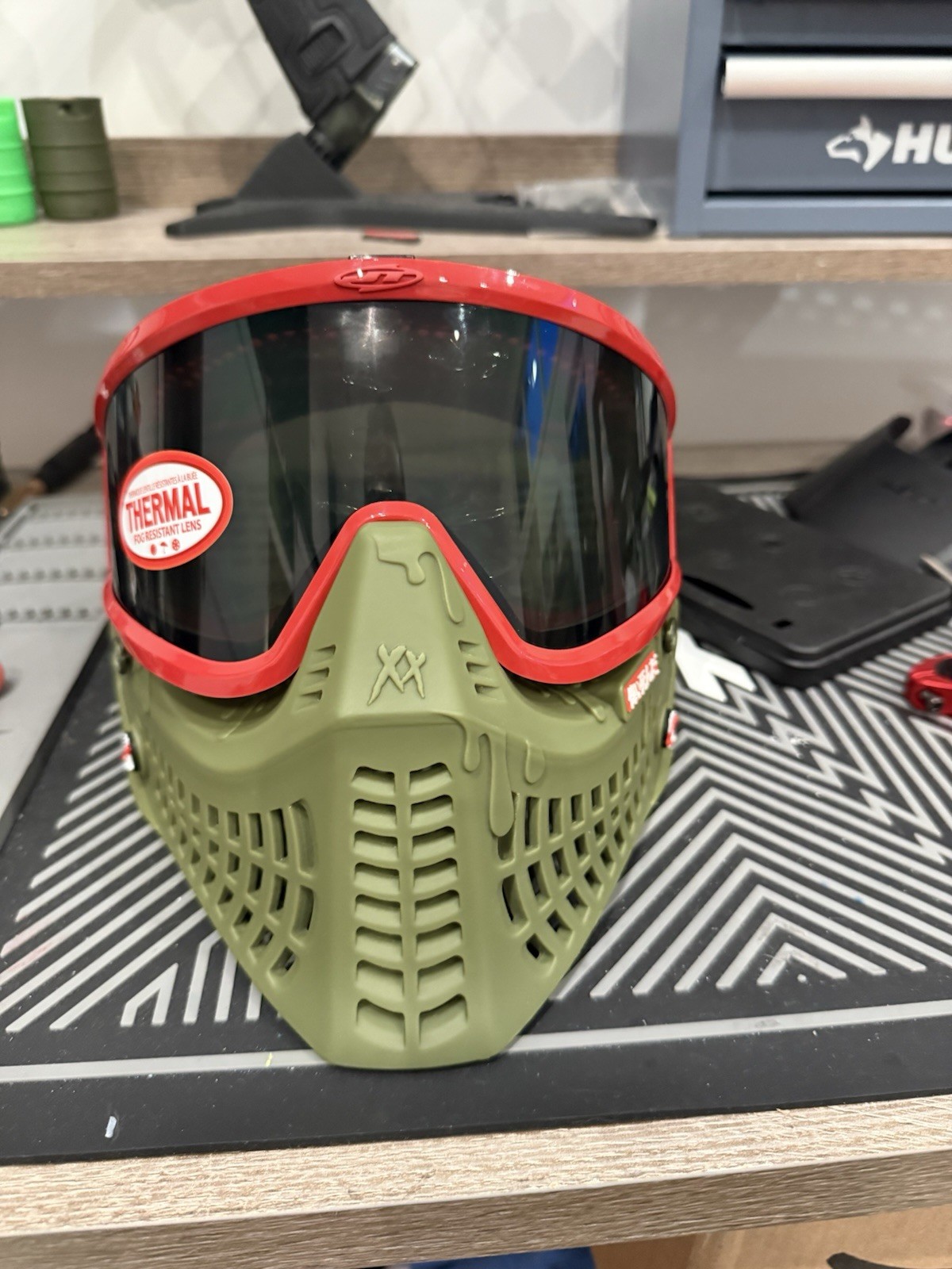 Superdead Paintball Mask Full Build