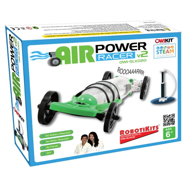 Air Power V-2 Racer - Stem Toy
