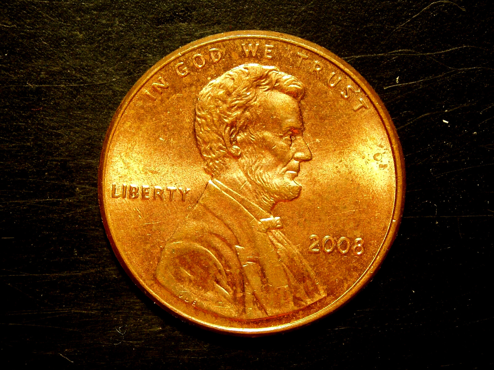 2008  AU LINCOLN MEMORIAL CENT #16