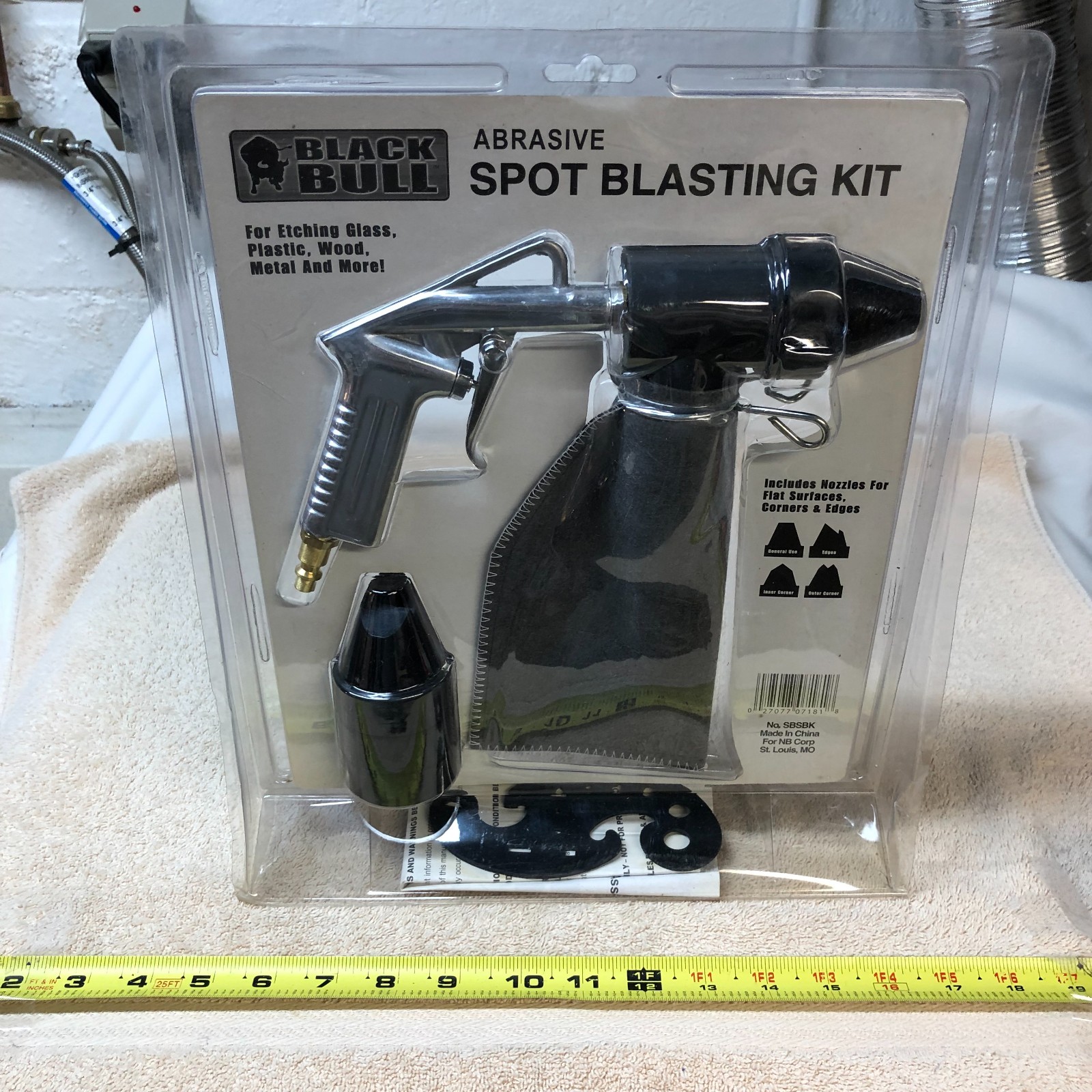 BLACK BULL ABRASIVE SPOT BLASTING KIT