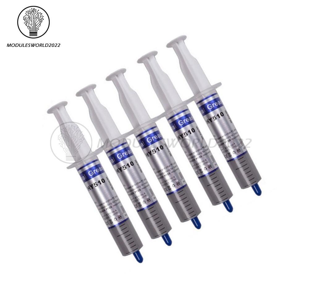 10PCS 30g Grey Thermal Conductive Grease Paste For CPU GPU Chipset Cooling HY510