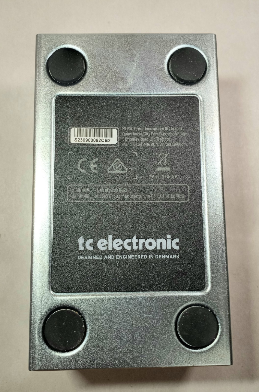 TC Electronic Forcefield Compressor Sustainer True Bypass Guitar Effect Pedal