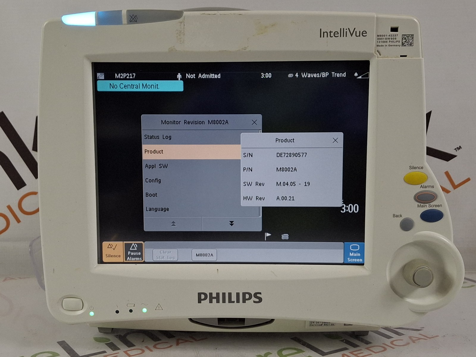 Philips IntelliVue MP30 Patient Monitor