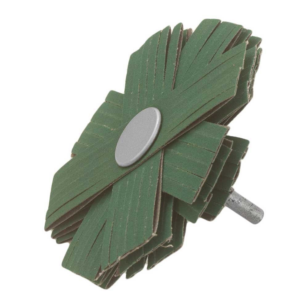 Keystone 4517 Keystone 6" Sanding Mop - 220 Grit - 24 Strips (Silver)