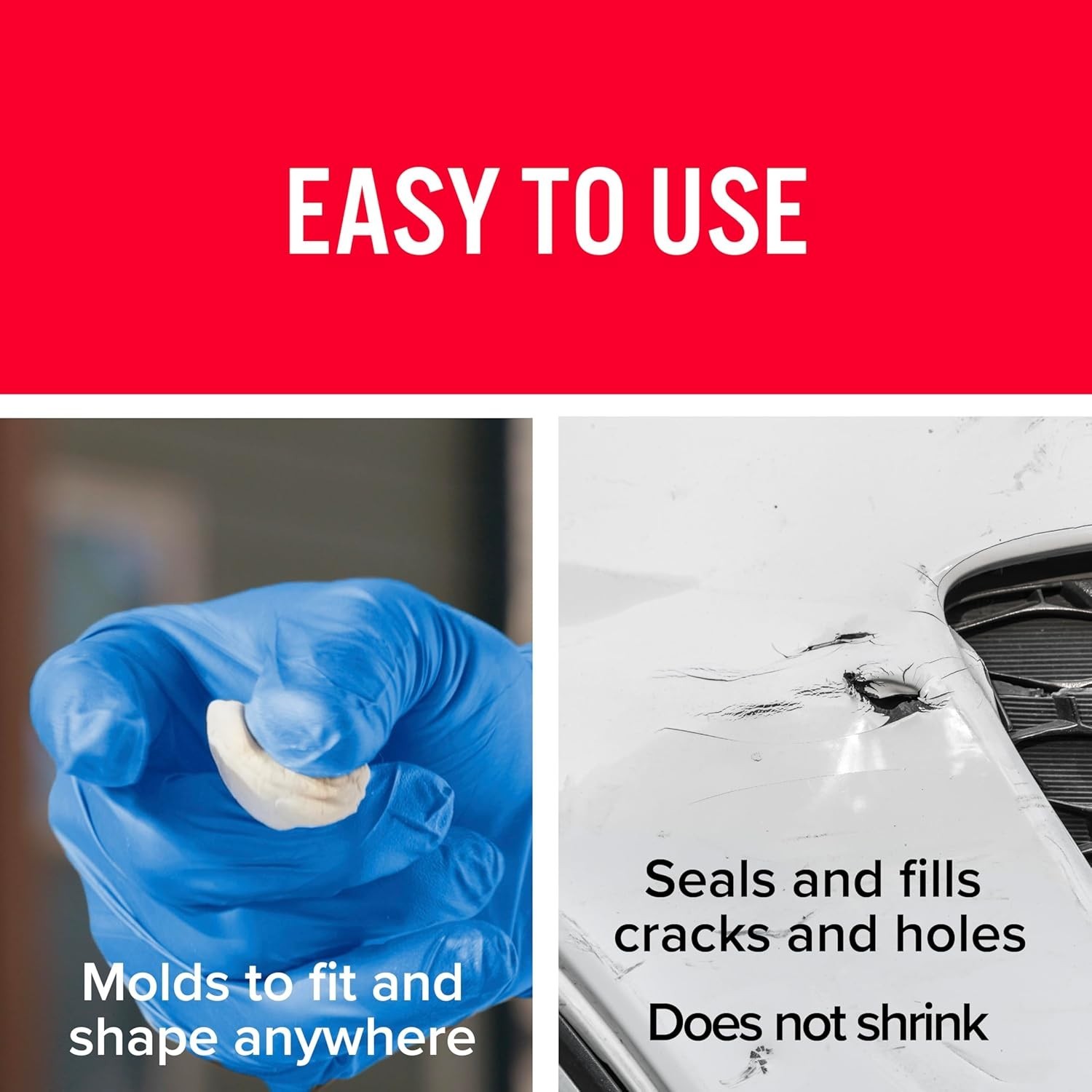Waterproof PlasticWeld Epoxy Putty - Perfect for Plumbing, Marine & Automotive