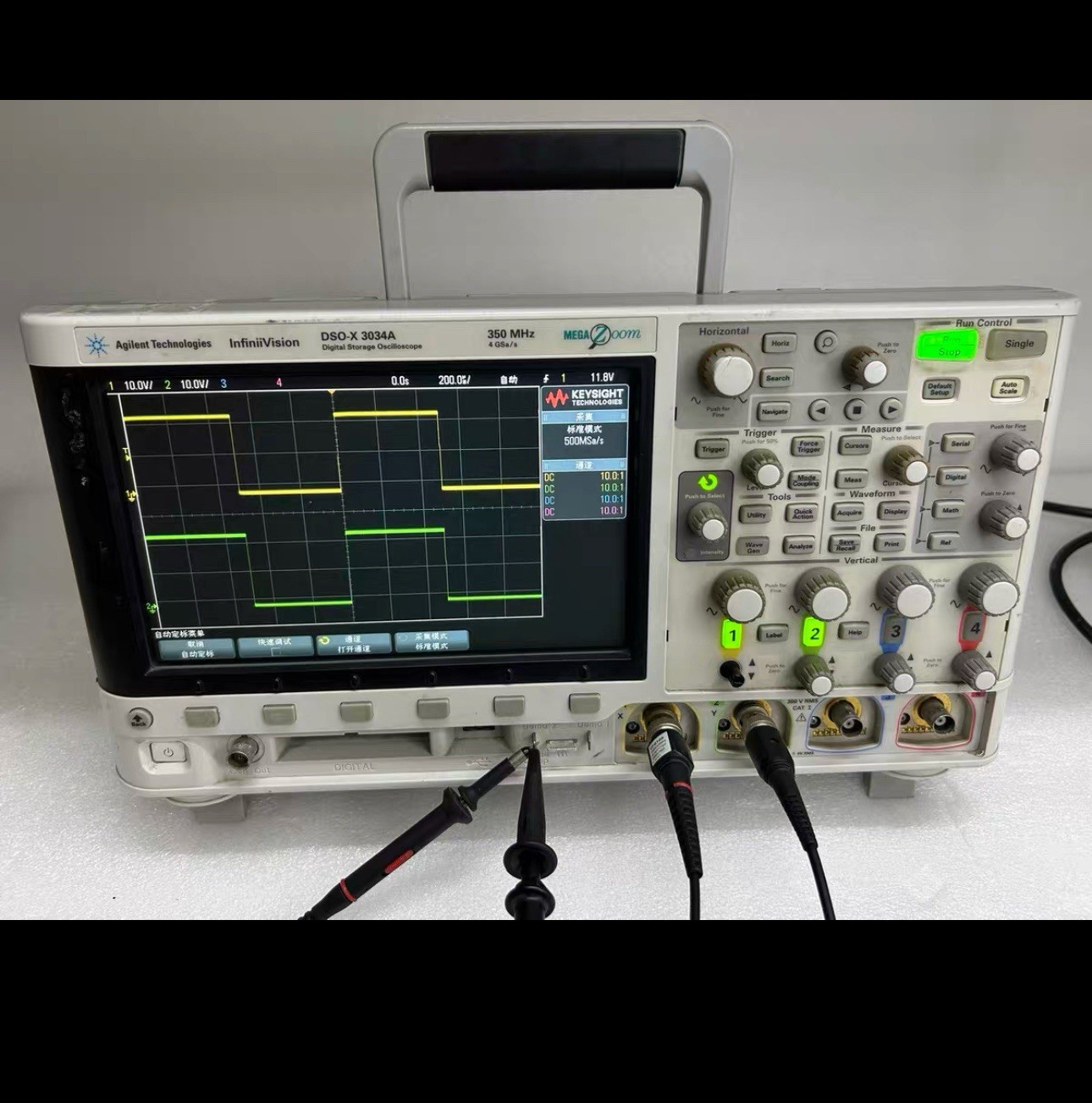 Tested Agilent DSO-X 3034A DSOX3034A Oscilloscope By express