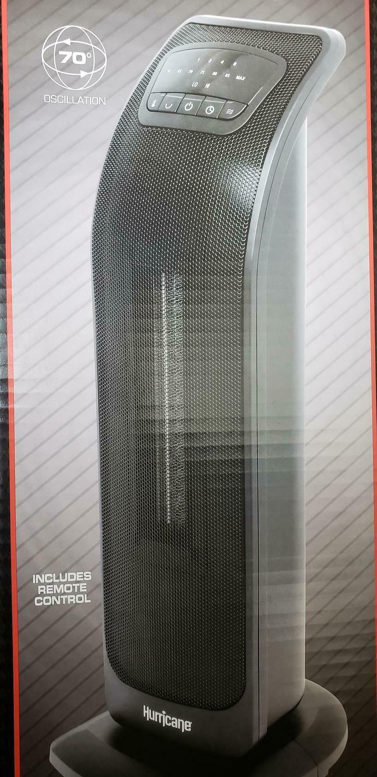 2-PACK Hurricane Space Heater, 1500W Ceramic Tower Heater