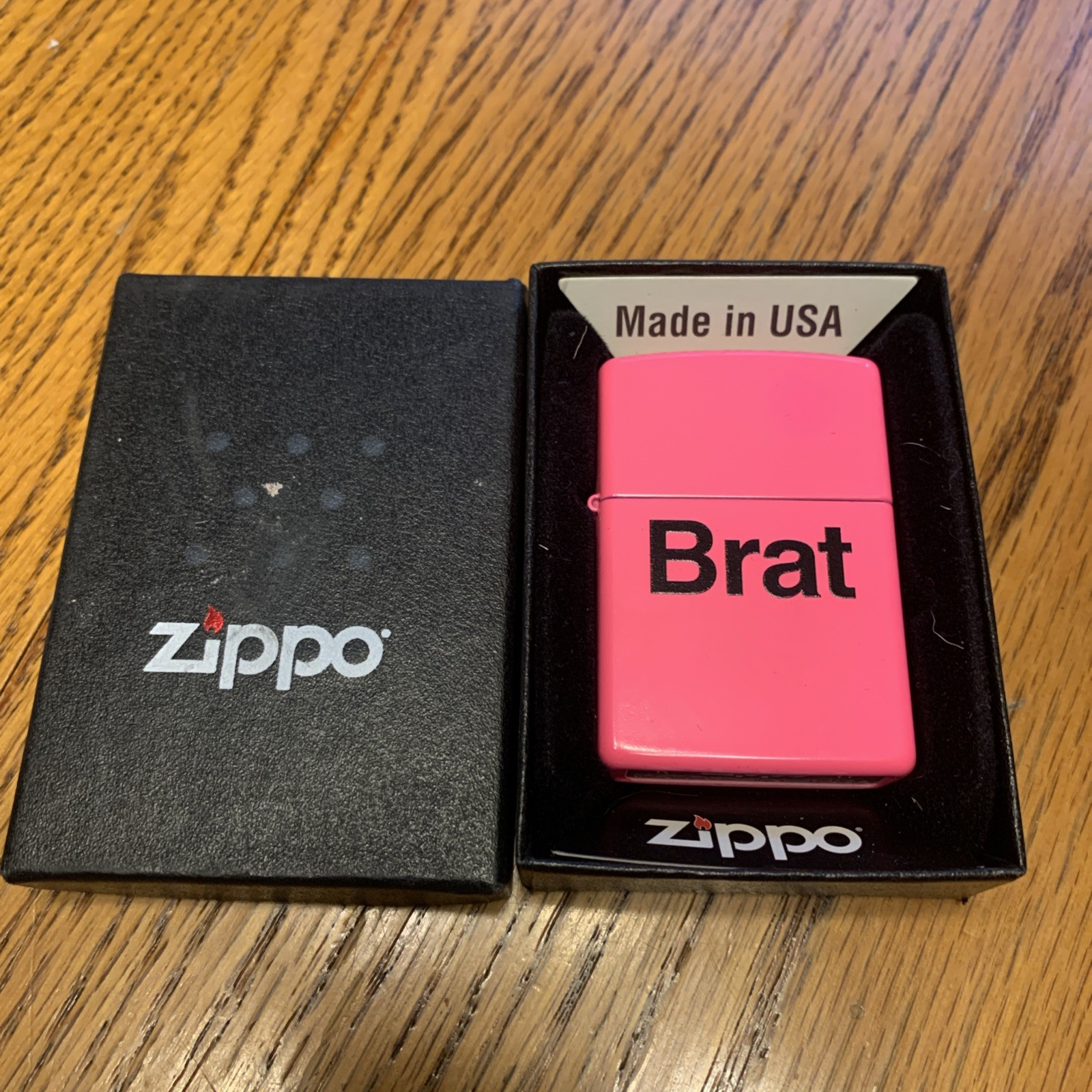 Zippo Brat Neon Pink 29405