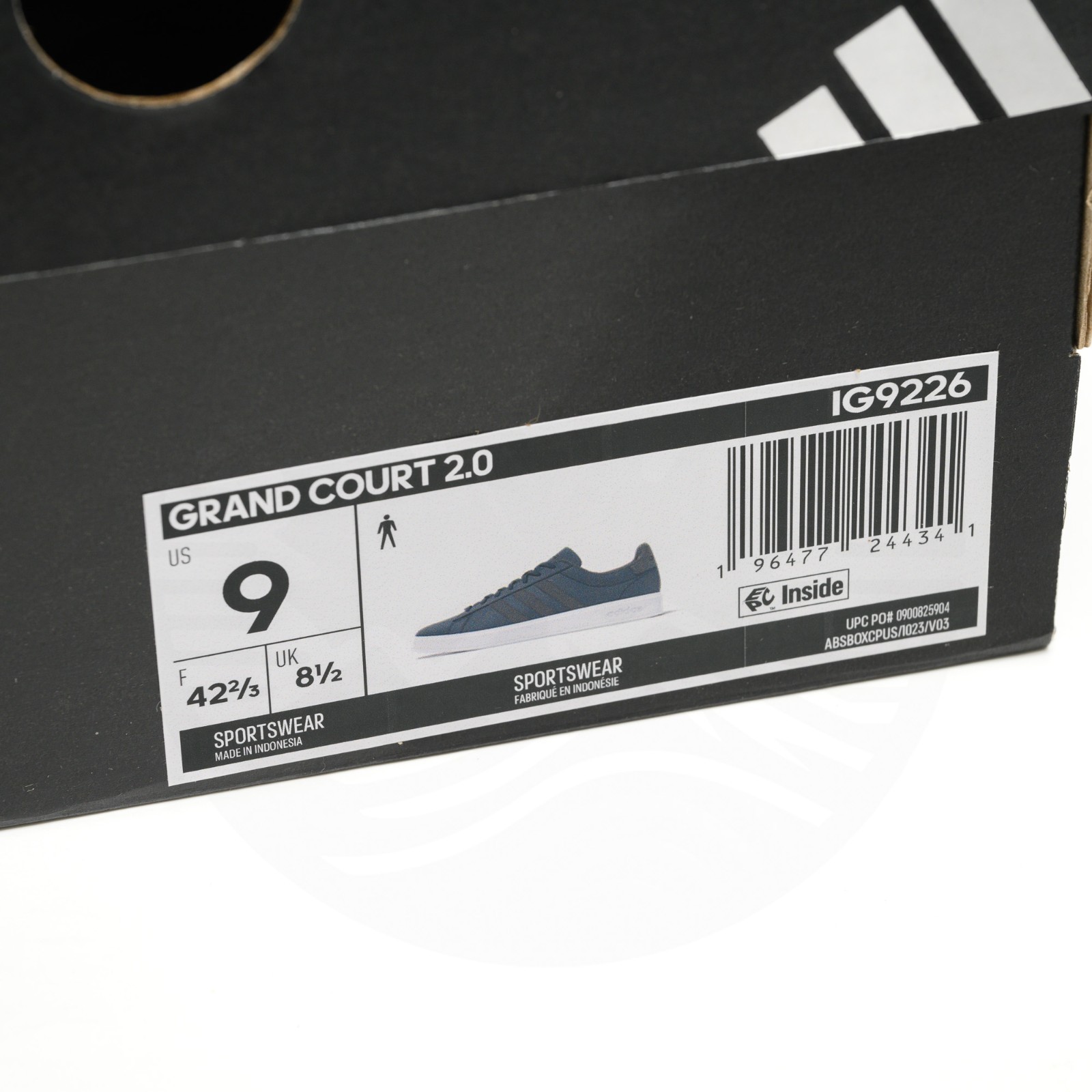 Adidas Grand Court 2.0 Men's Athletic Shoes Aurora Ink Navy Blue Sneakers IG9226