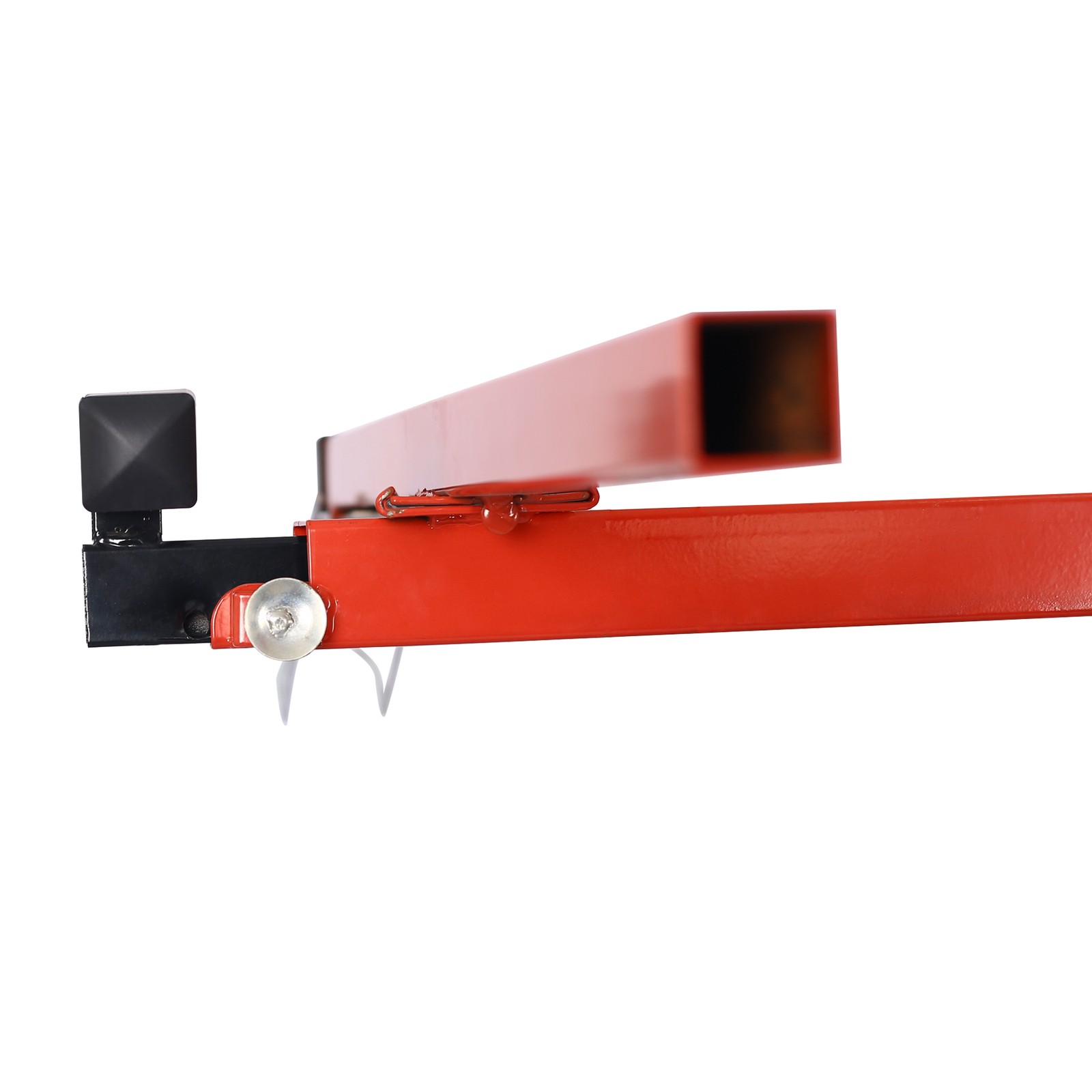 13FT Drywall Rolling Lifter Panel Hoist Jack Lifter Lockable Wheel Drywall Panel