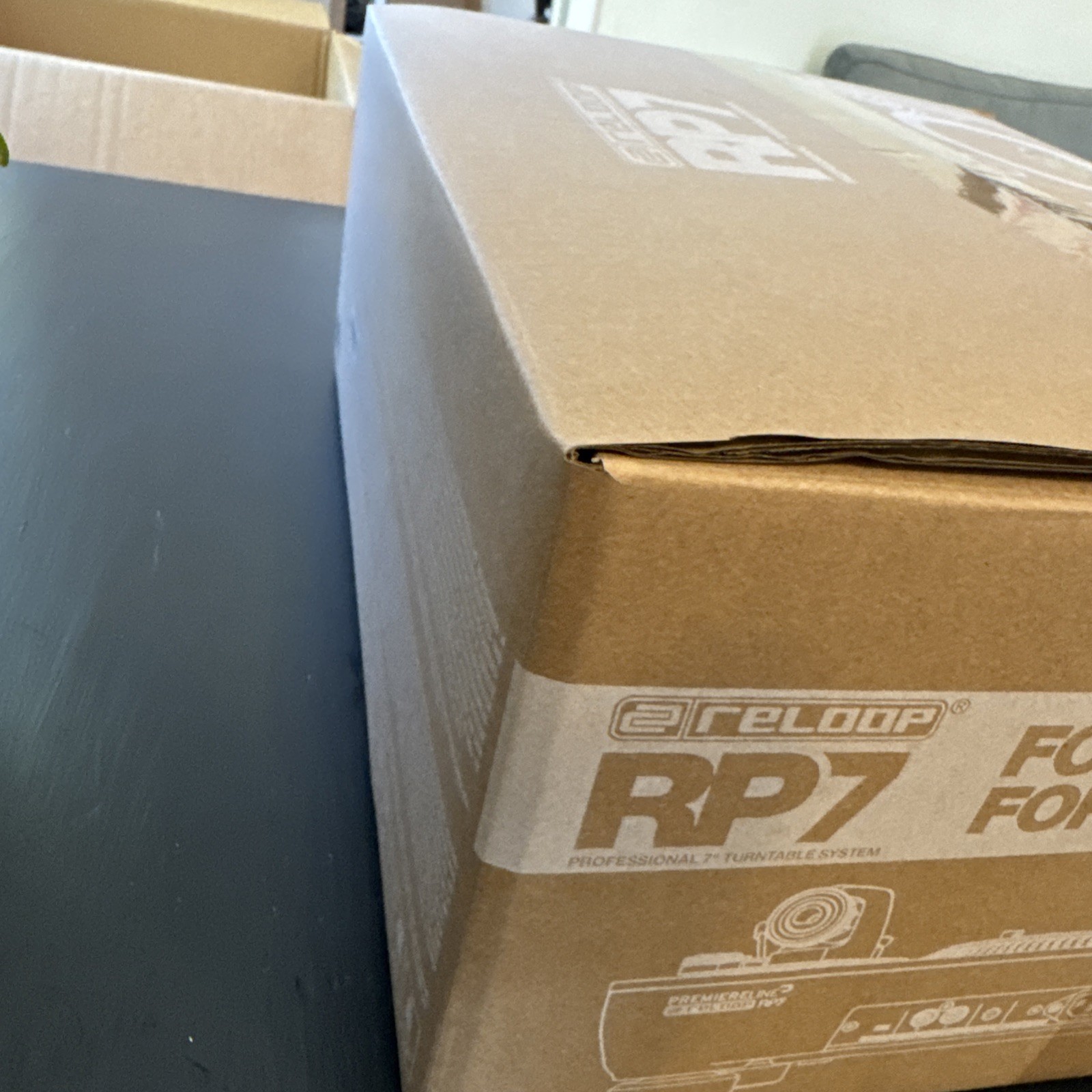 Reloop RP-7 Professional 7-inch Turntable System Ready To Ship New Unopened