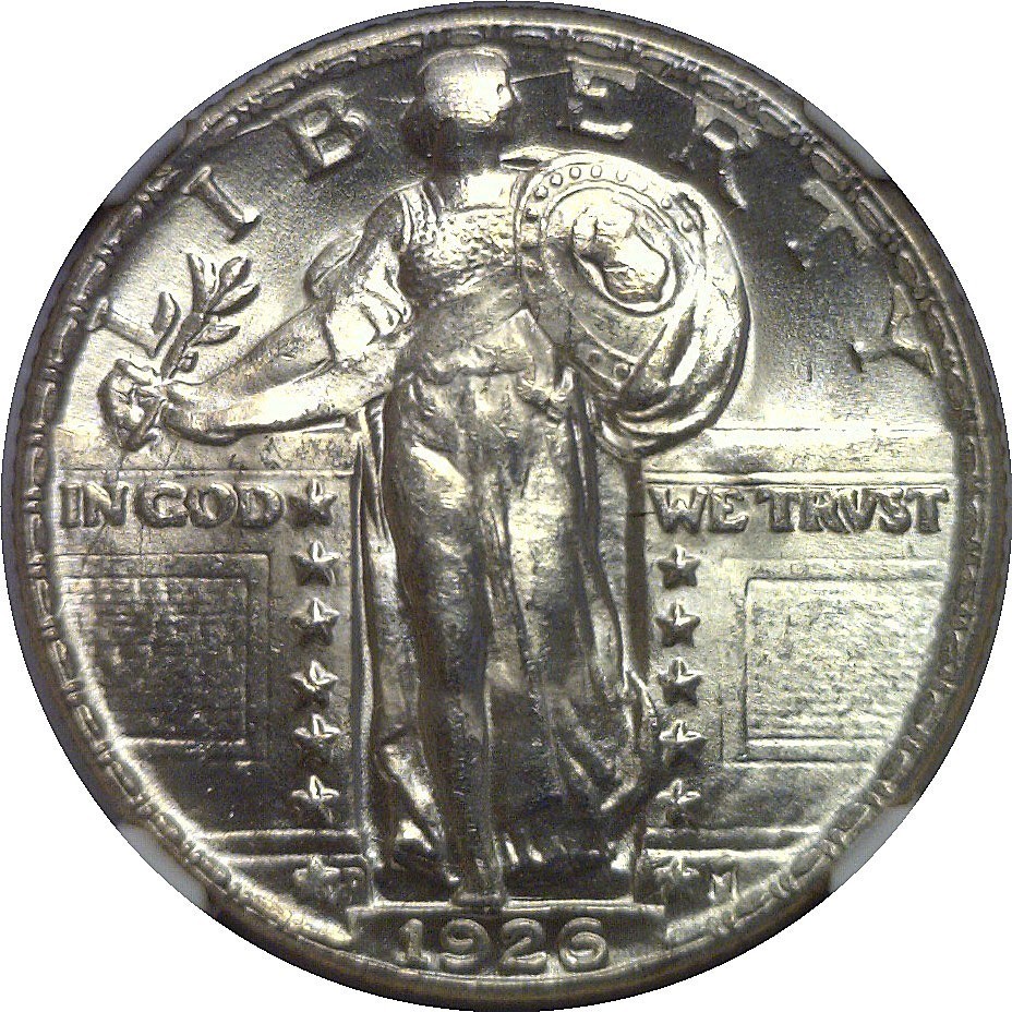 1926-D Standing Liberty Quarter NGC MS-65