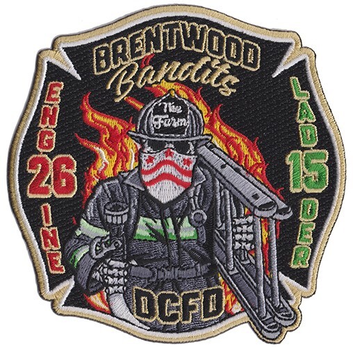 DCFD Engine 26 Ladder 15 Brentwood Bandits The Farm -- NEW Fire Design