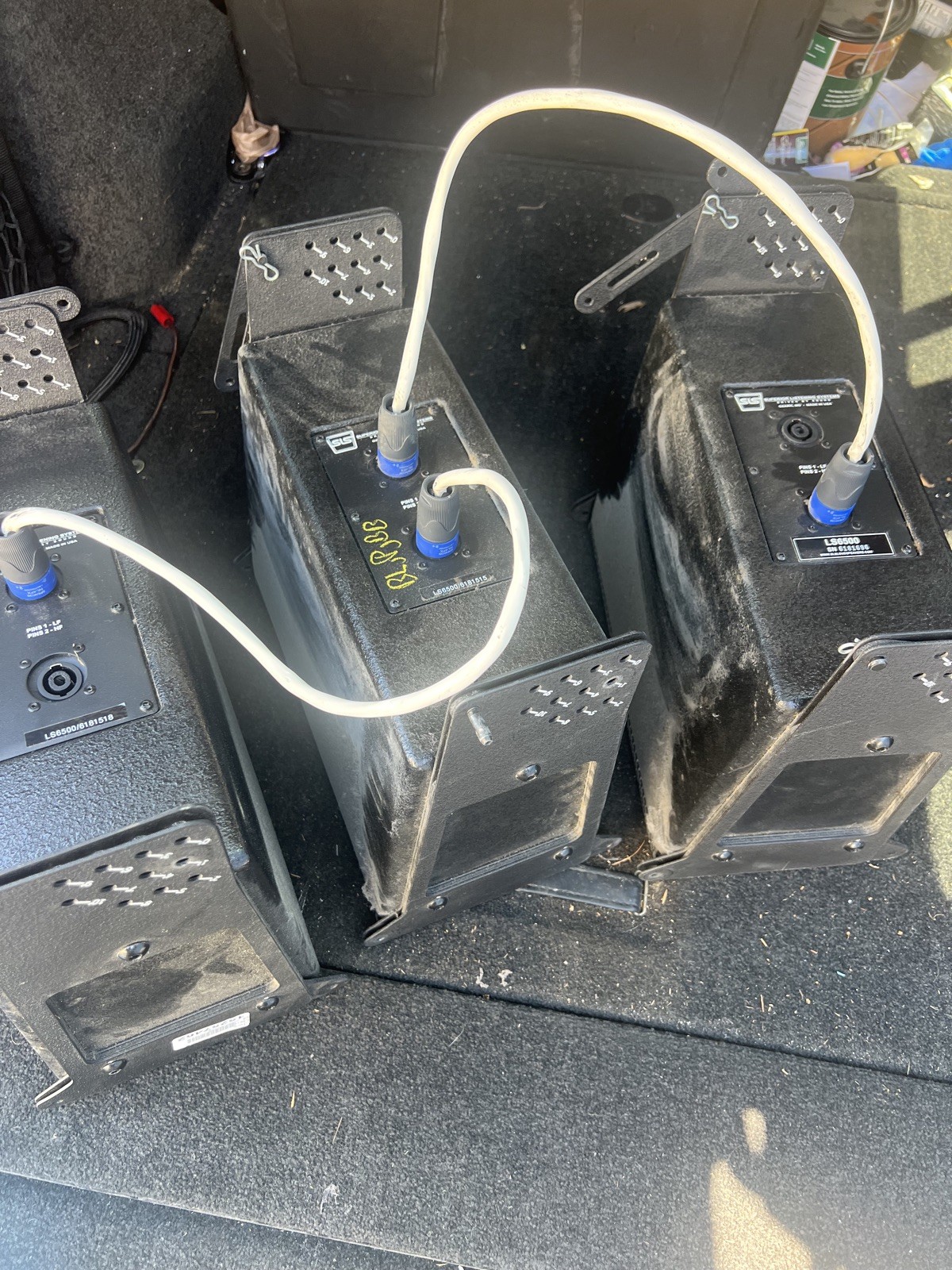SLS LS6500 Full-Range Bi-Amped Line Array Module (Three) Tested Working