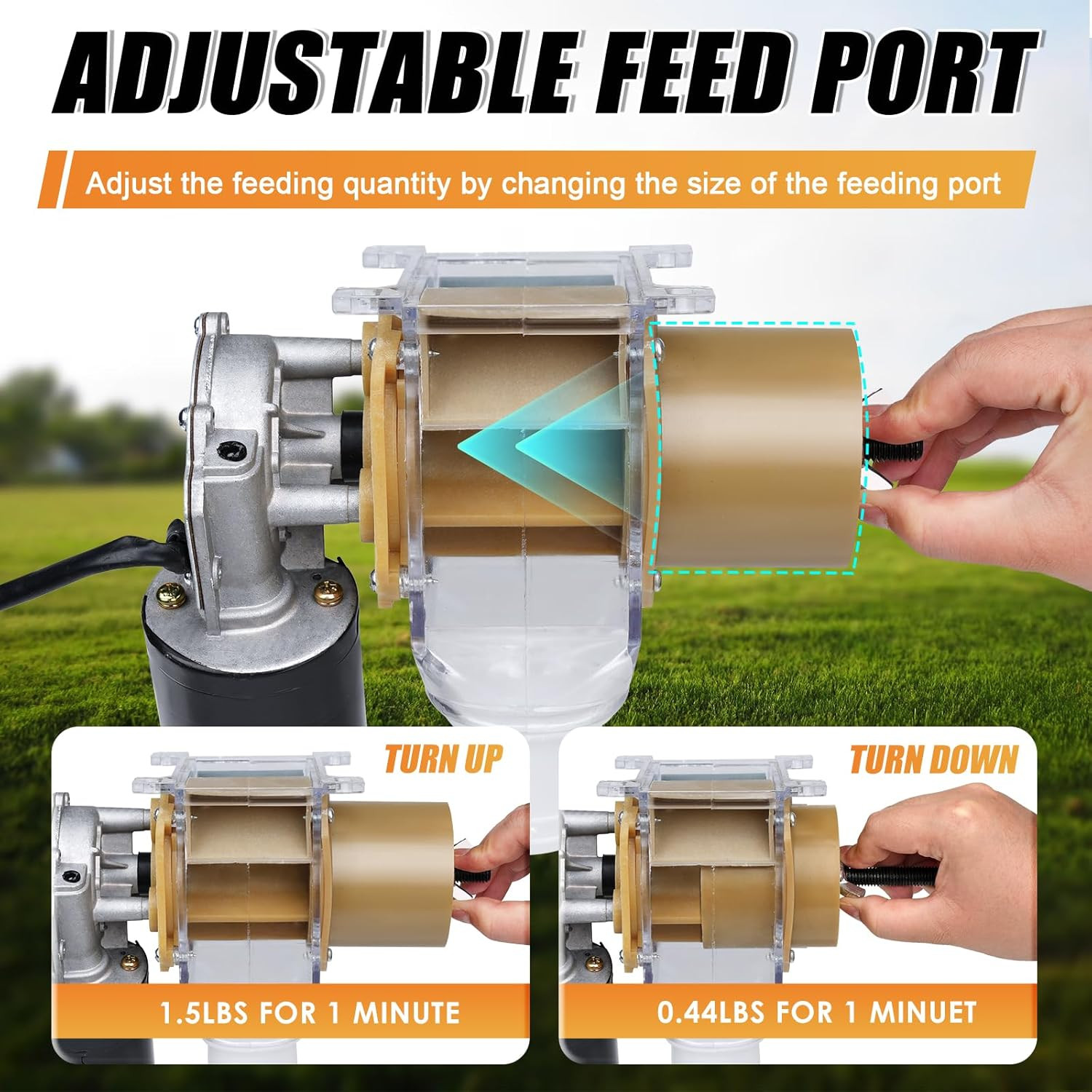 Timed Automatic Chicken Feeder 16 Groups of Timer & Quantitative | Chicken Feede