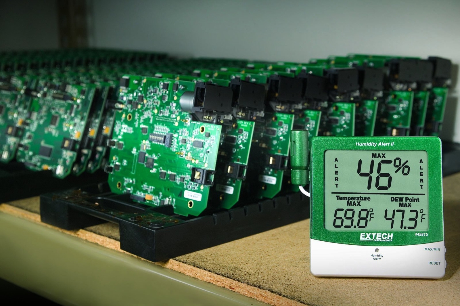 Extech Digit Thermometer Humidity With Alarm