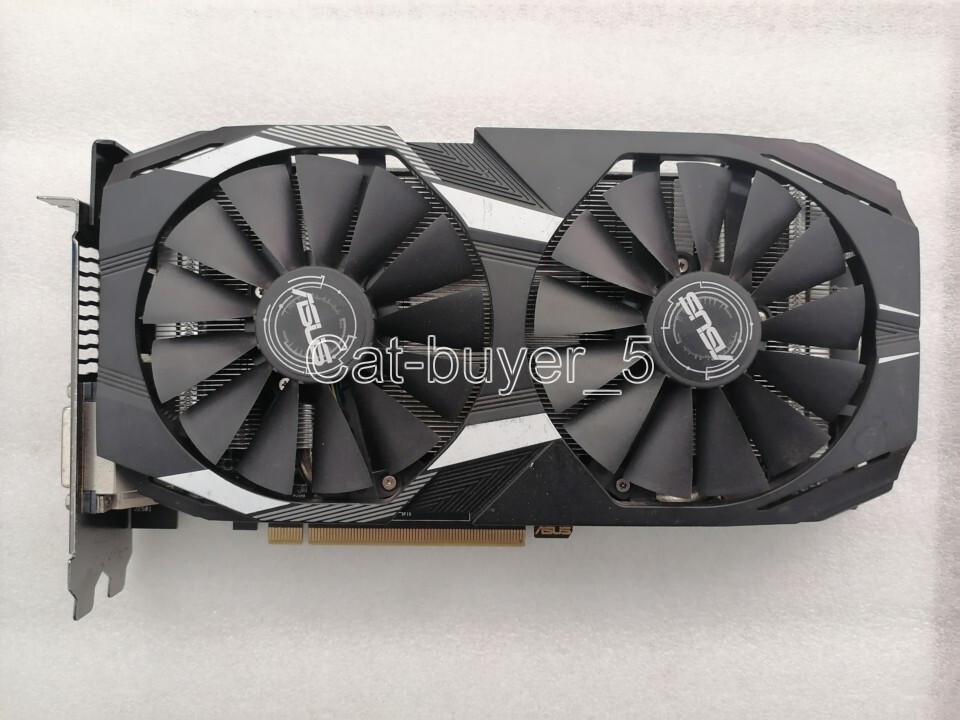 ASUS Radeon DUAL RX590 GME 8GB  2304SP GDDR5 Graphics Video Card DP DVI HDMI